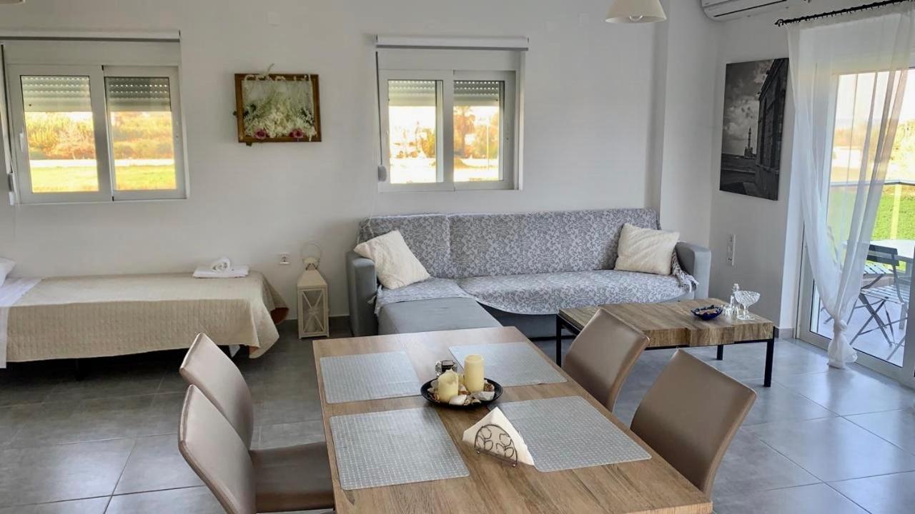 Martimi Apartments - 200M From Drapanias Beach - Pool - Hot Tub - Sauna - Bbq Κίσσαμος Εξωτερικό φωτογραφία