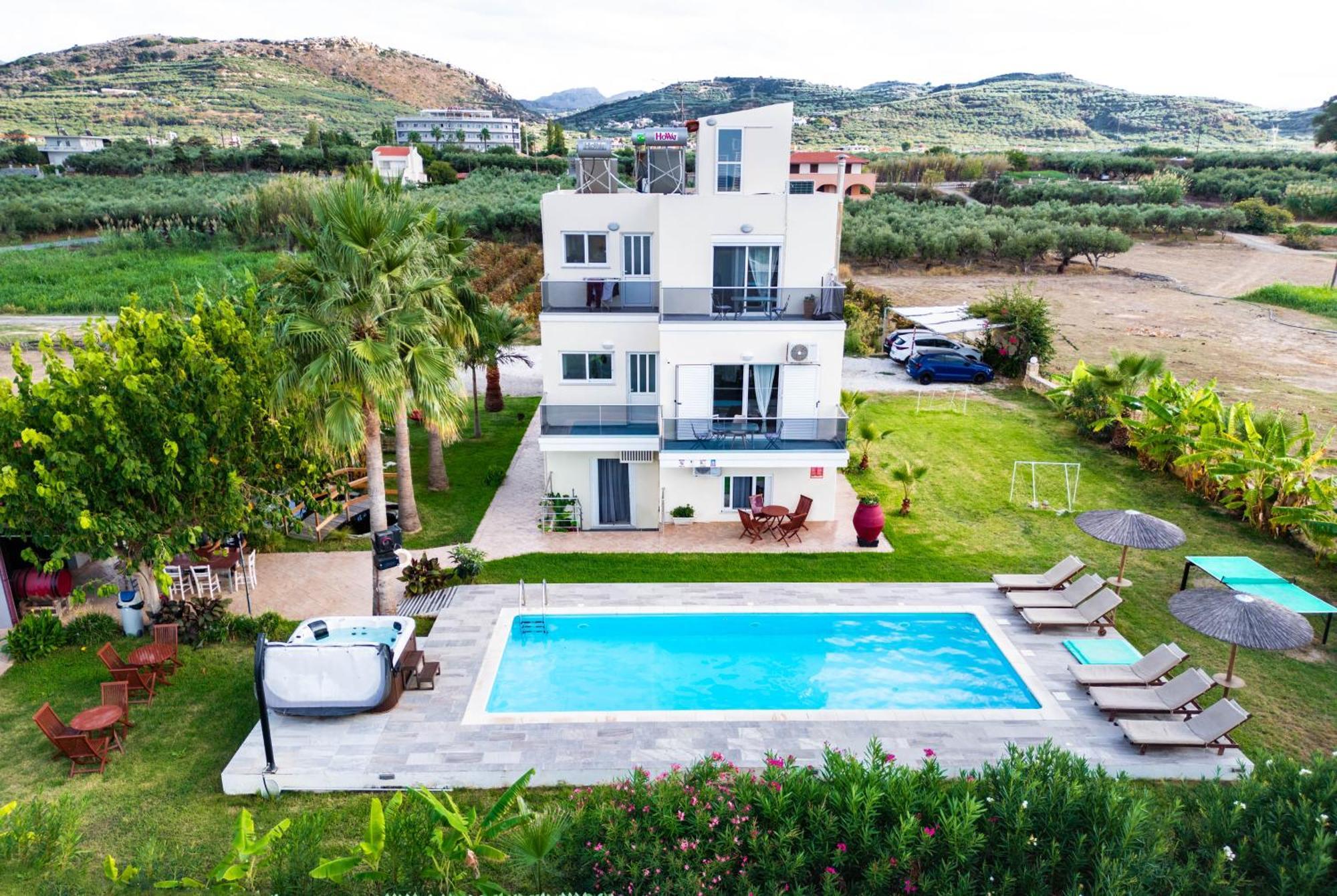 Martimi Apartments - 200M From Drapanias Beach - Pool - Hot Tub - Sauna - Bbq Κίσσαμος Εξωτερικό φωτογραφία