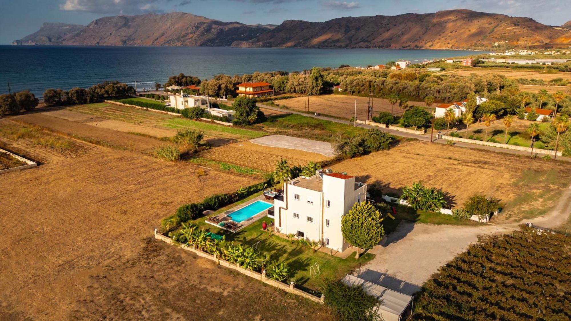 Martimi Apartments - 200M From Drapanias Beach - Pool - Hot Tub - Sauna - Bbq Κίσσαμος Εξωτερικό φωτογραφία