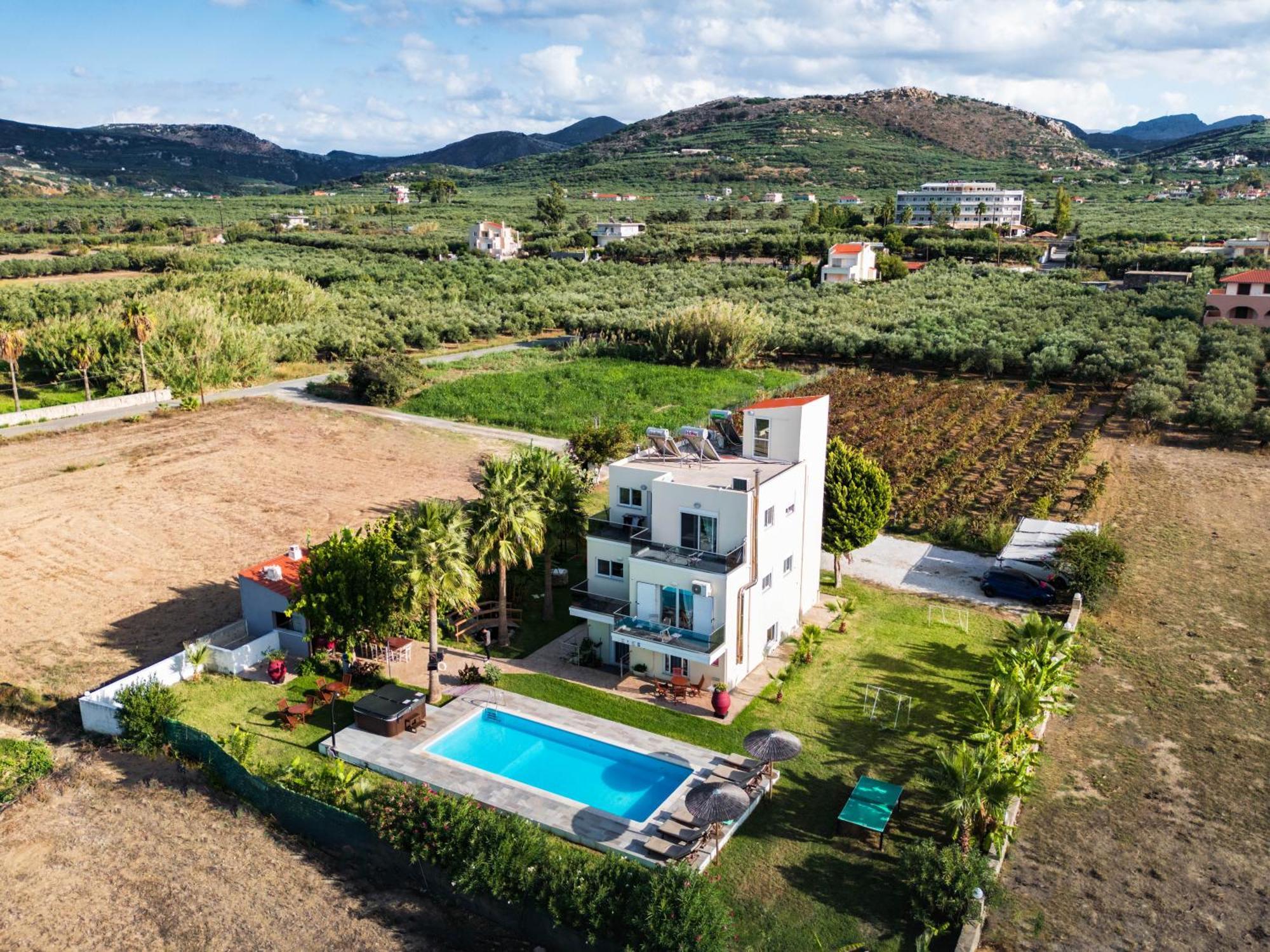 Martimi Apartments - 200M From Drapanias Beach - Pool - Hot Tub - Sauna - Bbq Κίσσαμος Εξωτερικό φωτογραφία
