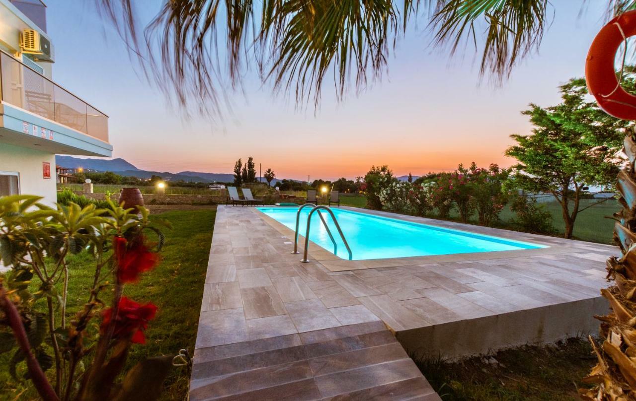 Martimi Apartments - 200M From Drapanias Beach - Pool - Hot Tub - Sauna - Bbq Κίσσαμος Εξωτερικό φωτογραφία