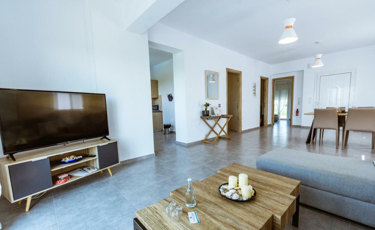 Martimi Apartments - 200M From Drapanias Beach - Pool - Hot Tub - Sauna - Bbq Κίσσαμος Εξωτερικό φωτογραφία