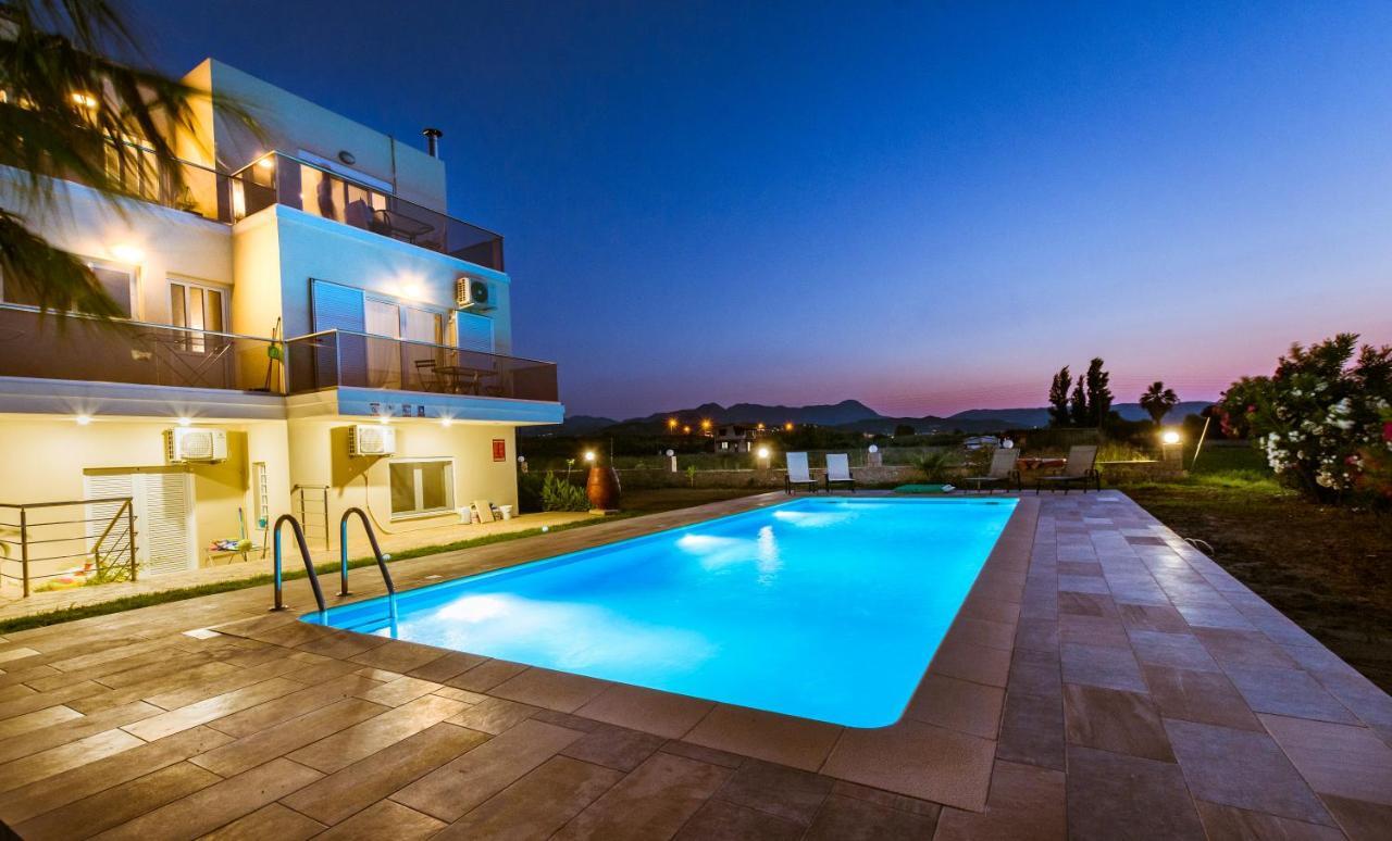 Martimi Apartments - 200M From Drapanias Beach - Pool - Hot Tub - Sauna - Bbq Κίσσαμος Εξωτερικό φωτογραφία